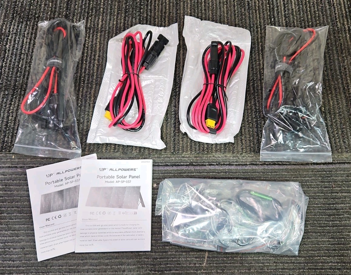 All Powers R4000 Portable Power Station + AP-SP-037 Solar Panels – PICKUP ONLY