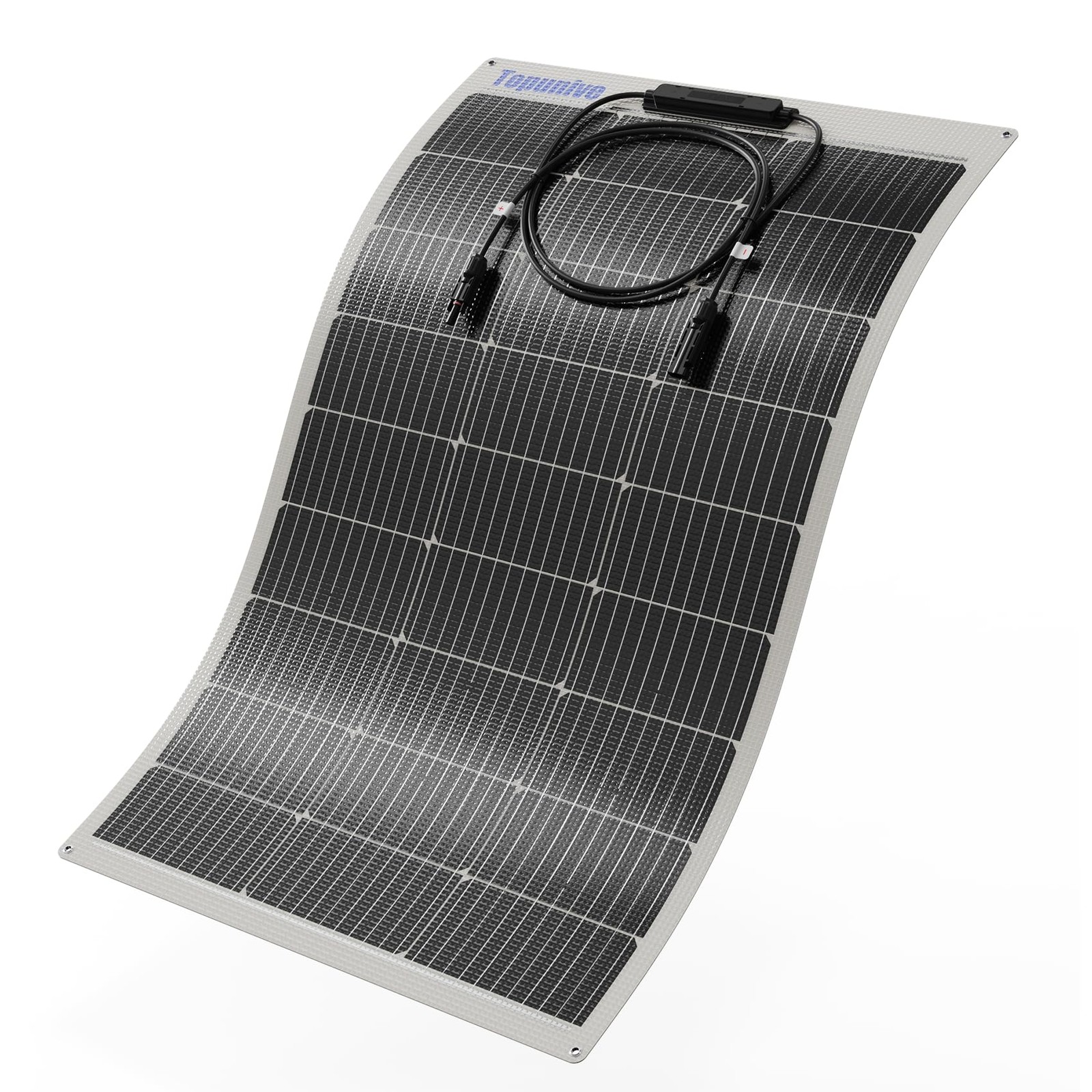100W Flexible Solar Panel Monocrystalline SemiFlexible 12V RV Boat