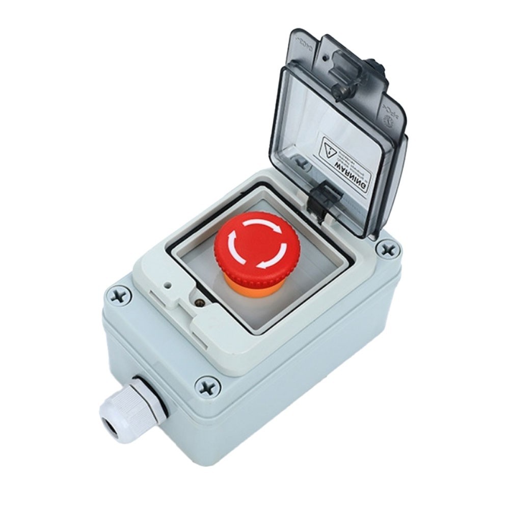 Heat Resistant Outdoor Waterproof Control Box with Button Switch Start Stop