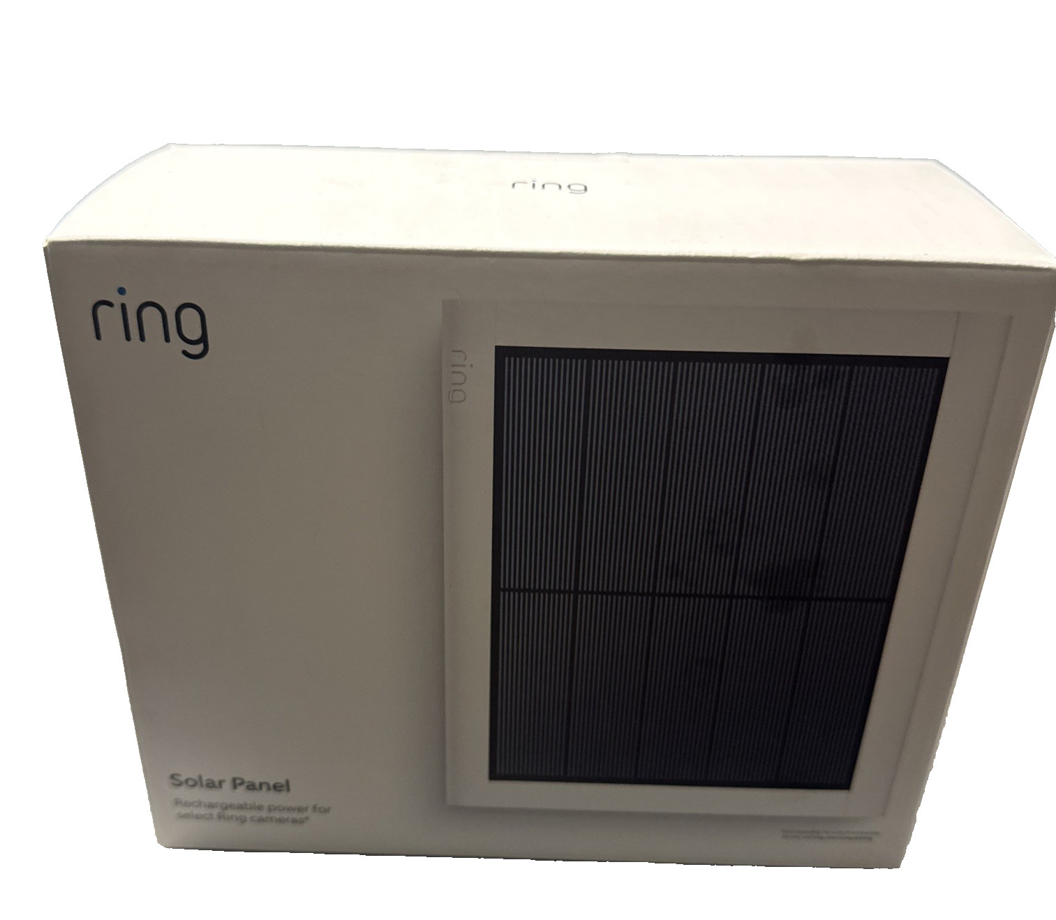 Ring 4W 2nd Generation Solar Panel for Select Ring Security Cameras Black New