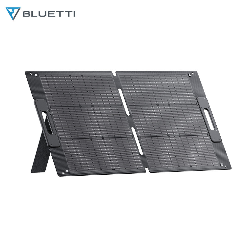 BLUETTI 100W Solar Panel Foldable Portable for Power Station for Camping Trip