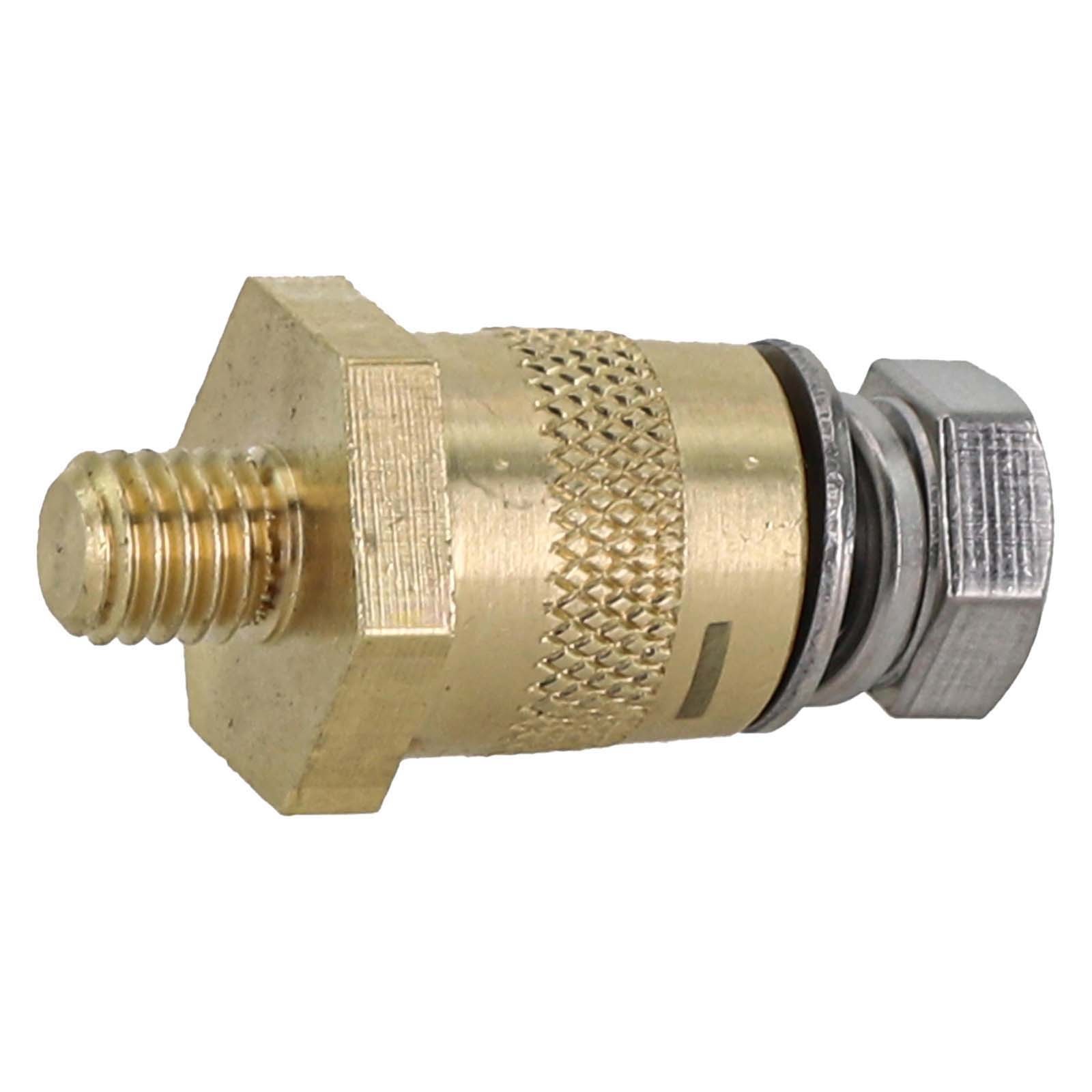 Solid Brass M8 Battery Connectors Easy Identification Positive Negative Ends