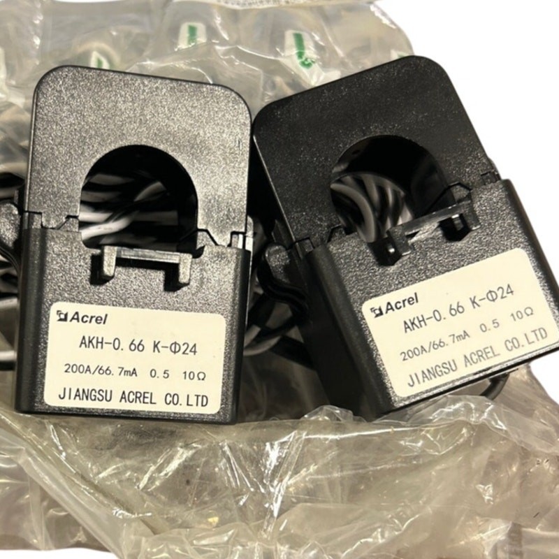 2 New Acrel Split Phase 200A CTs Single Phase Energy Meter for Solar Panels