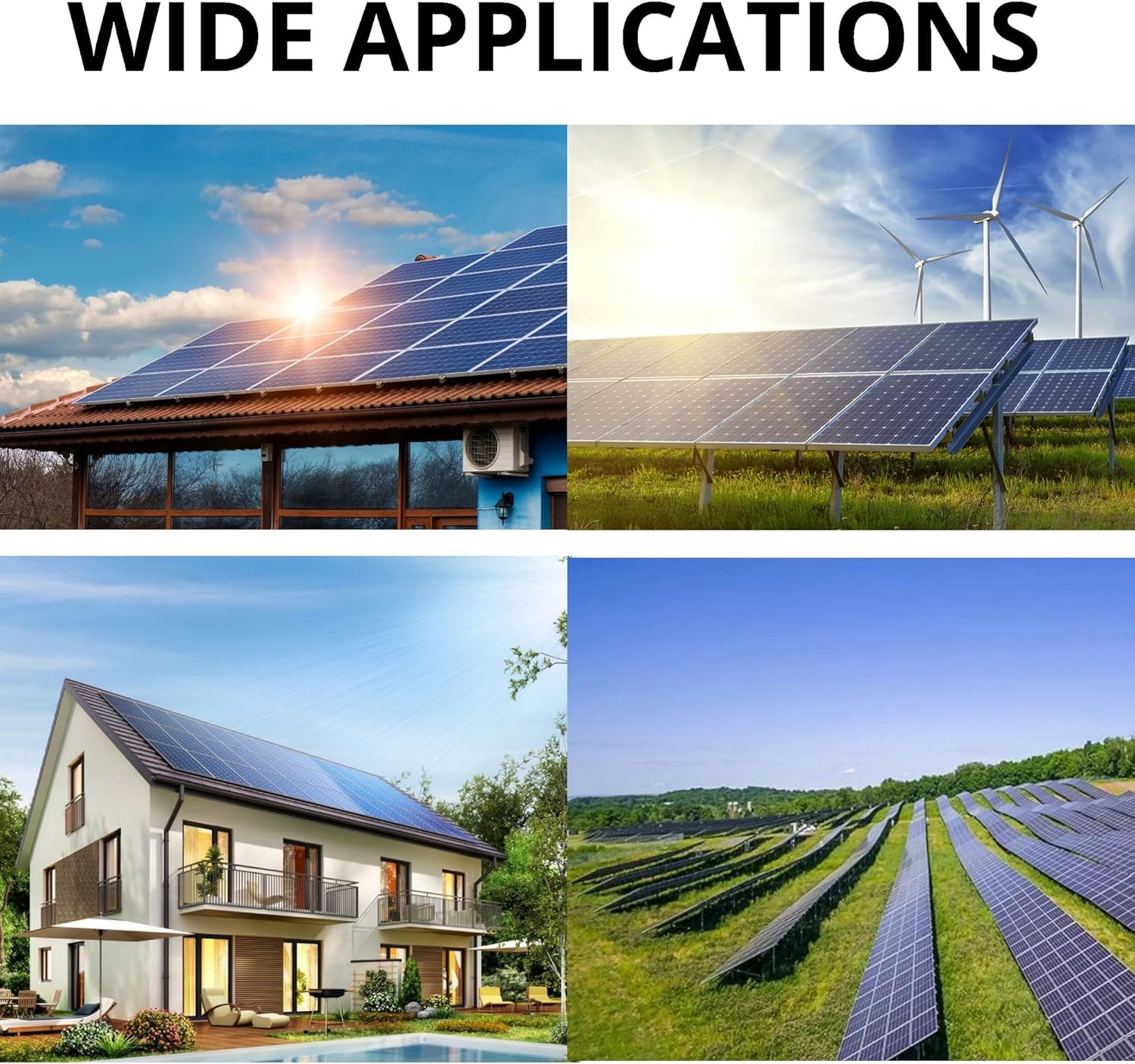 400W Bifacial Solar Panel N Type 16BB Monocrystalline 25% High Efficacy