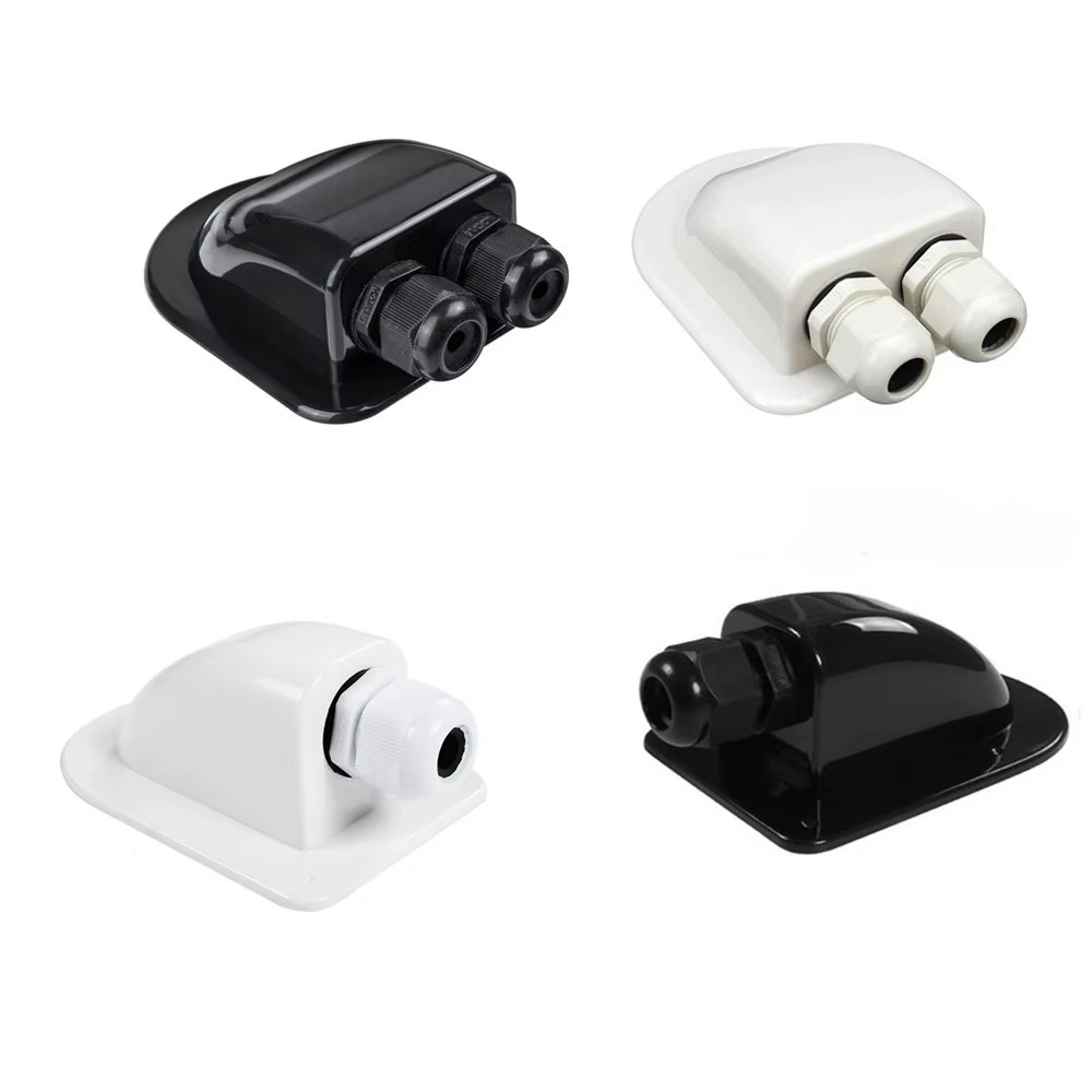 Double Wire Entry Gland Box Solar Panel Roof Wire Entry Gland Box Cable Motorhom