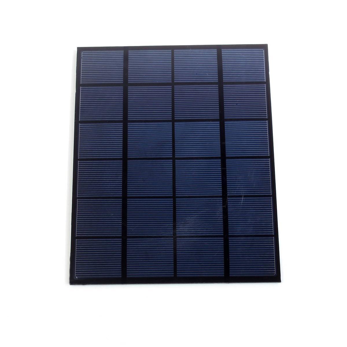 5.5W 12V 0.43A Monocrystalline Solar Panel Home Lamp Cell Powered Car Recharge