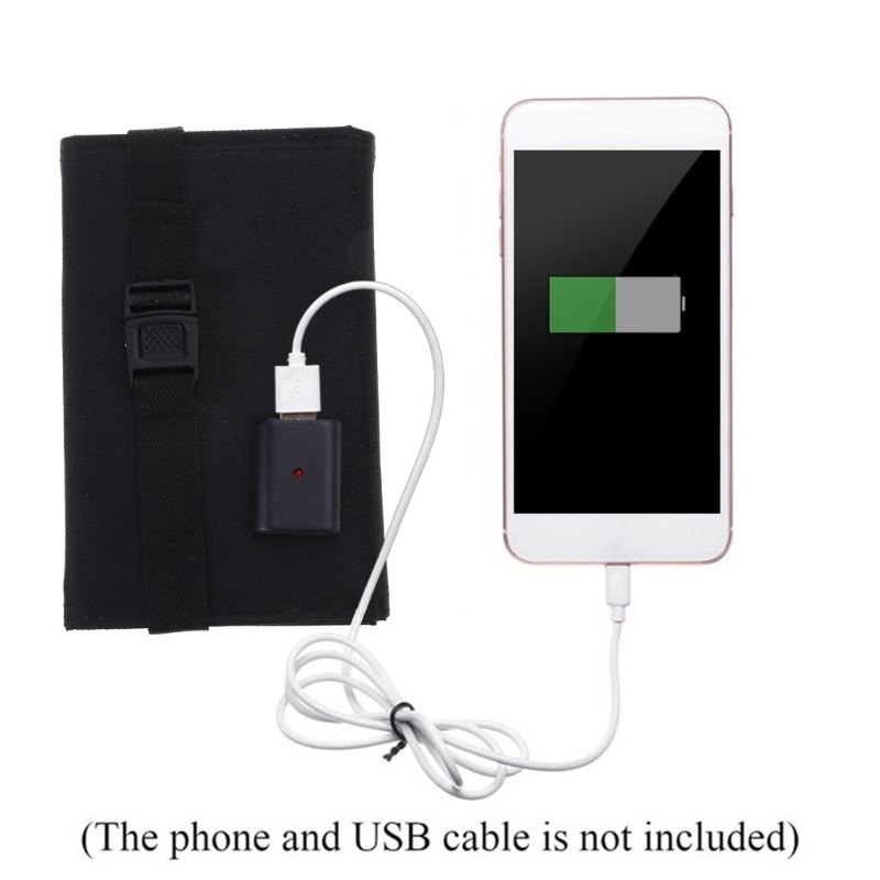 100W Small Waterproof Folding Portable Solar Panel Cells For Smartphone Batt