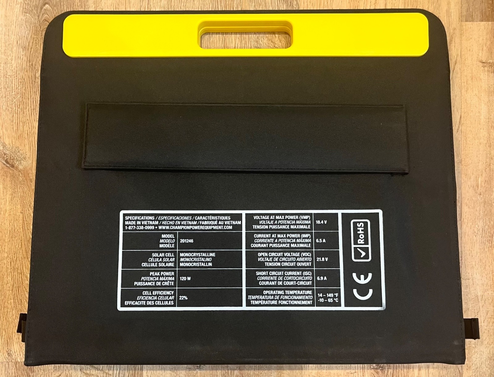 Champion 120W Folding Solar Panel