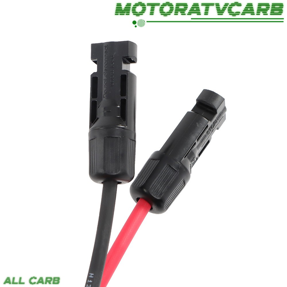 ALL-CARB 12AWG 20M Black+Red Solar Panel Extension Cable Wire+Connector