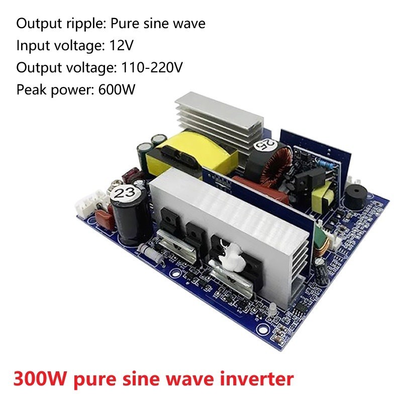 12V 24V 48V to 220V Pure Sine Wave Inverter 300W 500W for Solar Energy Systems