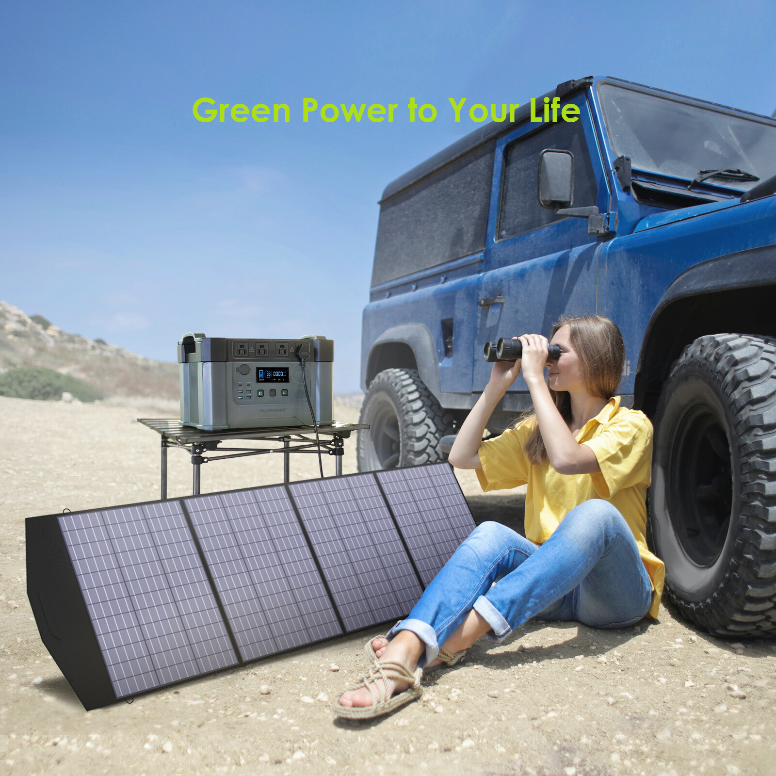 ALLPOWERS 2400W S2000 Pro Portable Power Station Generator For Outdoor Camping