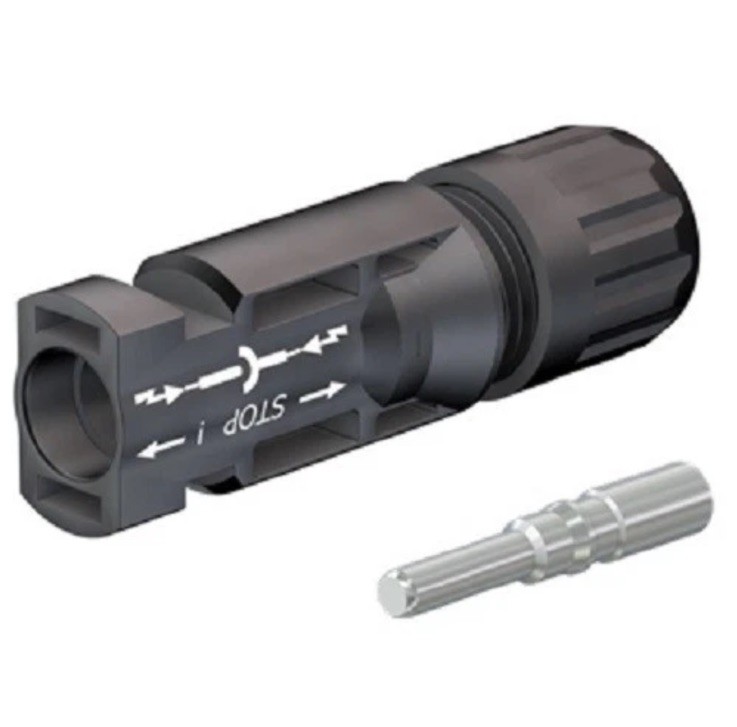 25 Staubli 32.0081-UR MC4 Cable Connector w/Boot 6.05–8.56mm Male PV-KST4/8II-UR