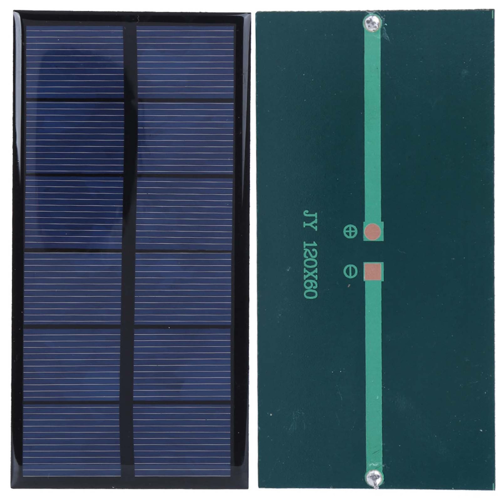 1W 3V Crystalline Silicon Solar Cell Panel Outdoor For DIY Power Charger Supply❀