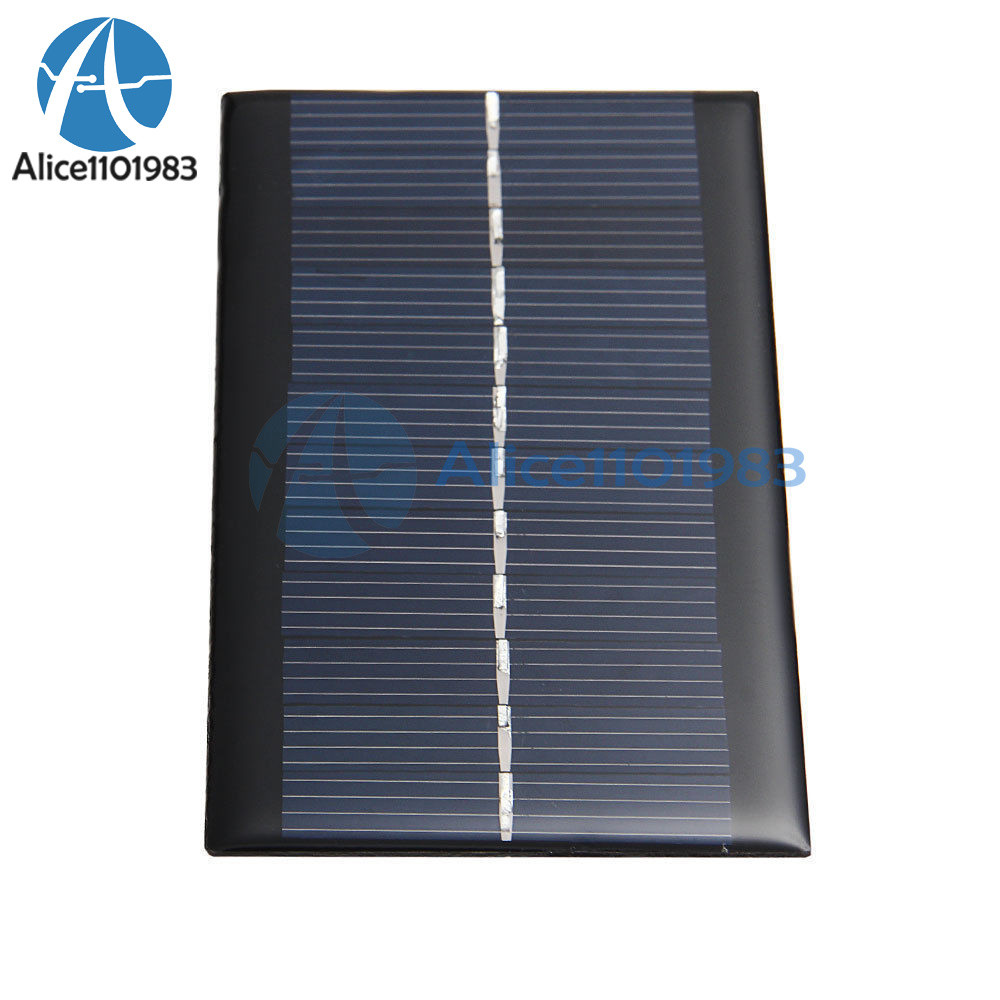 New 6V 1W Solar Panel Module DIY For Light Battery Cell Phone Toys Chargers