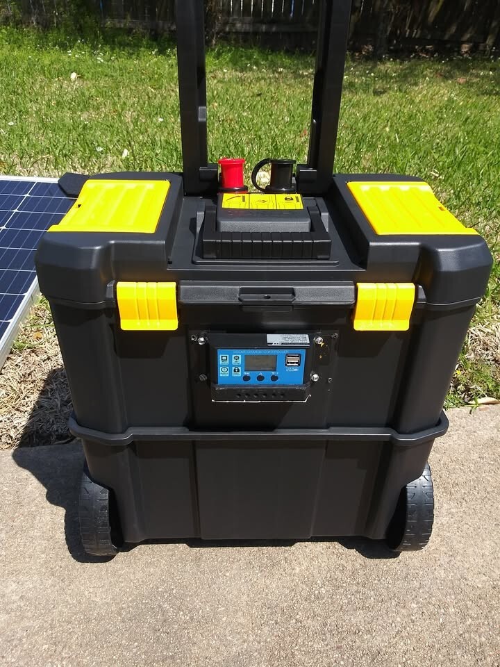 Portable Solar Home Backup Power Energy Off Grid Generator-2000/4000 Watts Peak