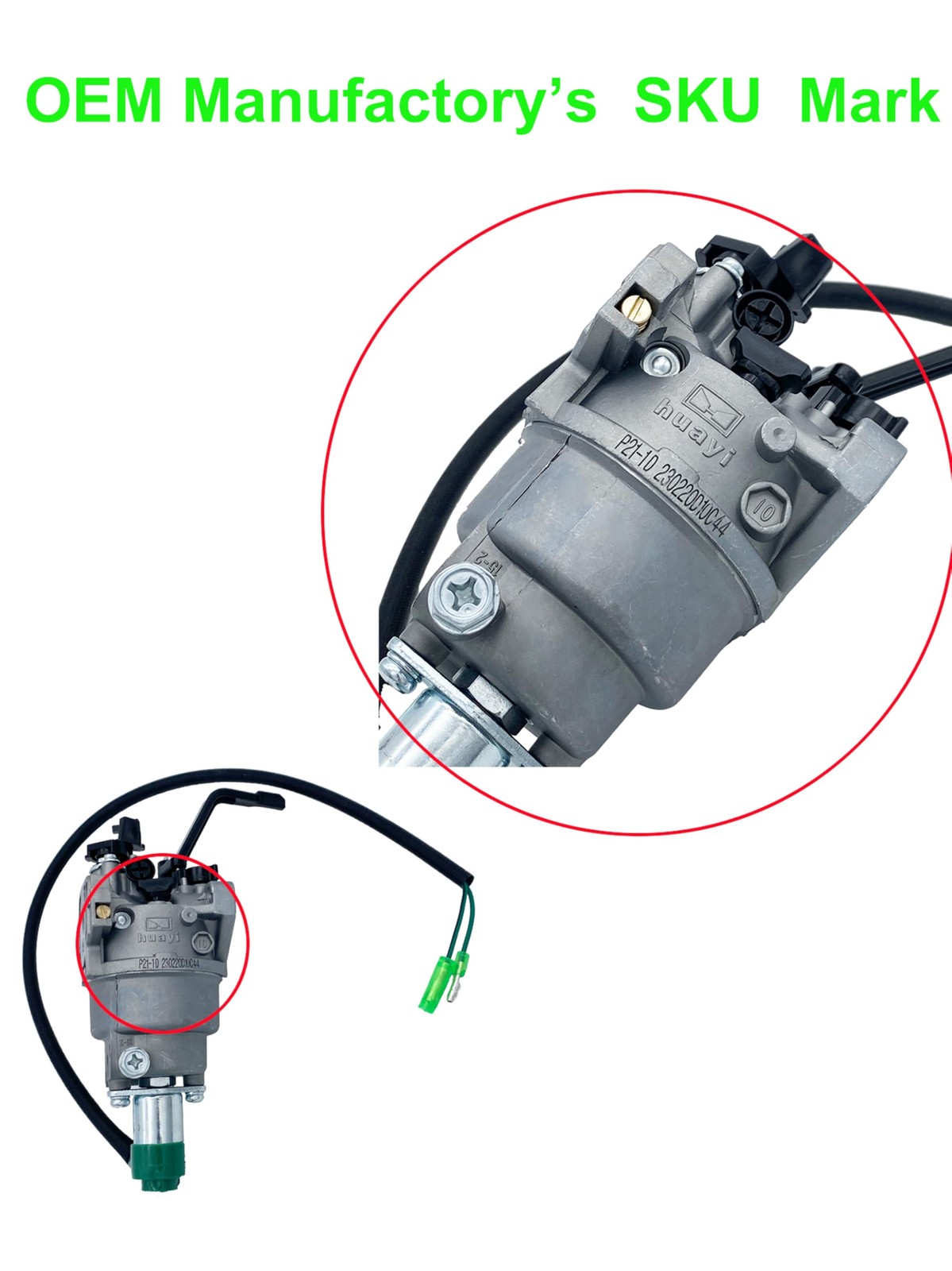 Generator Carburetor Kit For Honda GX270 GX240 21mm 300cc 270cc 240cc P211D