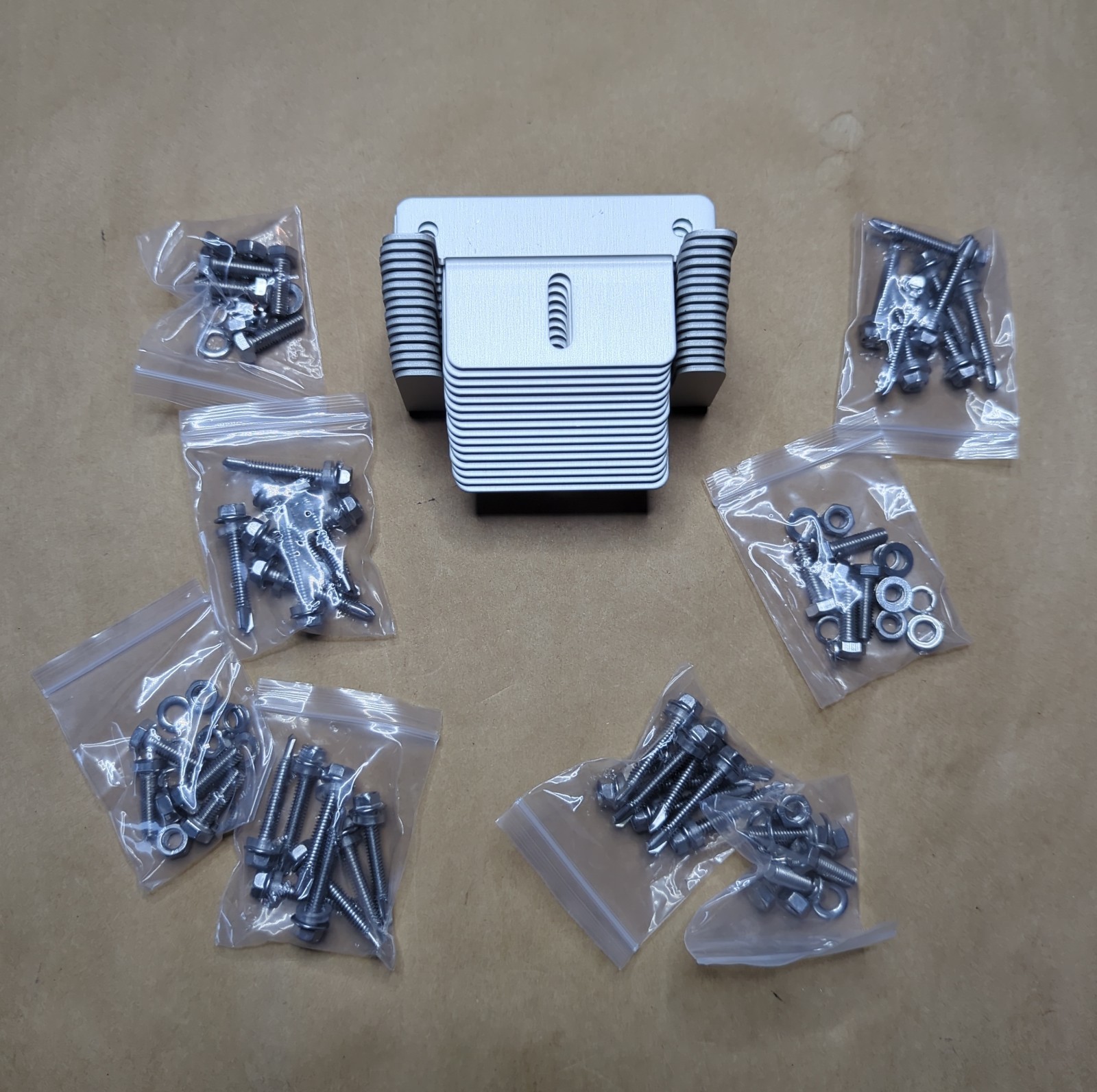 16 Sets Solar Panel Z Bracket Mounting Mounts Set Solar Panel RV Boat Roof Wall