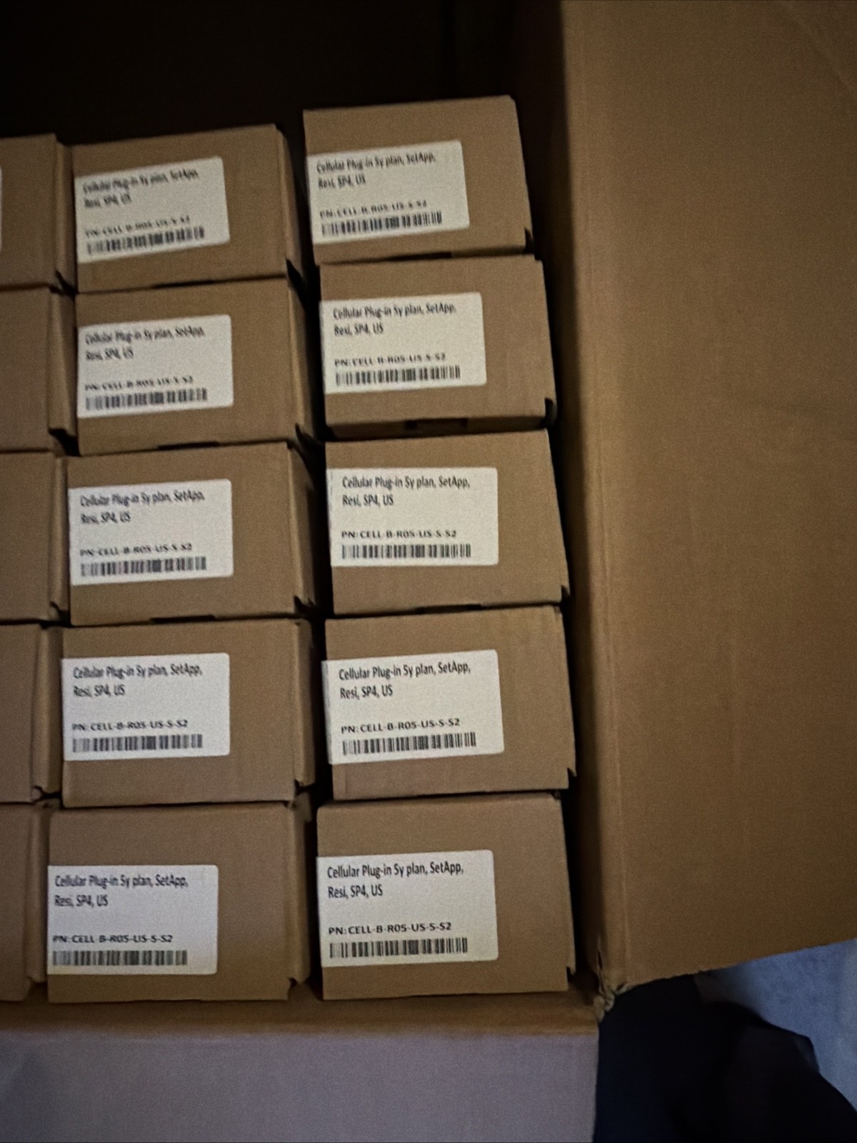 Lot Of 10 NEW Solar Edge CELL-B-R05-US-S-S2 Cell Plug-in Kit w/Sim Card & Antena