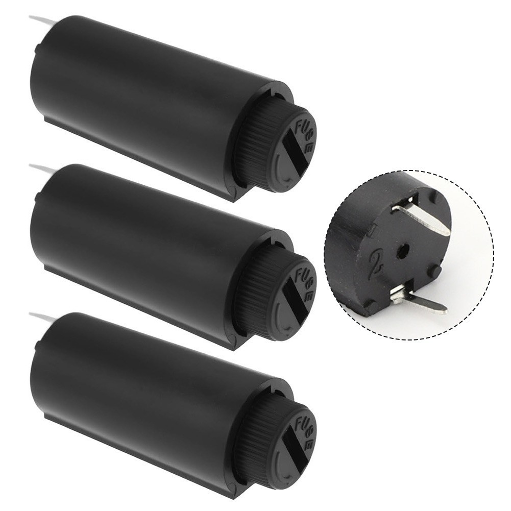 Fuse Holder Vertical Mount 5 X 20 Mm Fuse 250 V 10 A Plastic PTB Housing