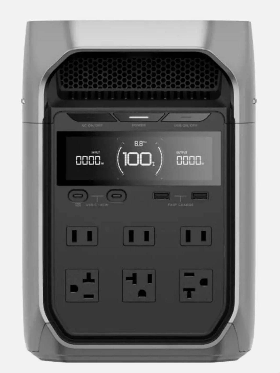 New EcoFlow DELTA 3 Plus Portable Power Station 1024Wh 1800W AC Output