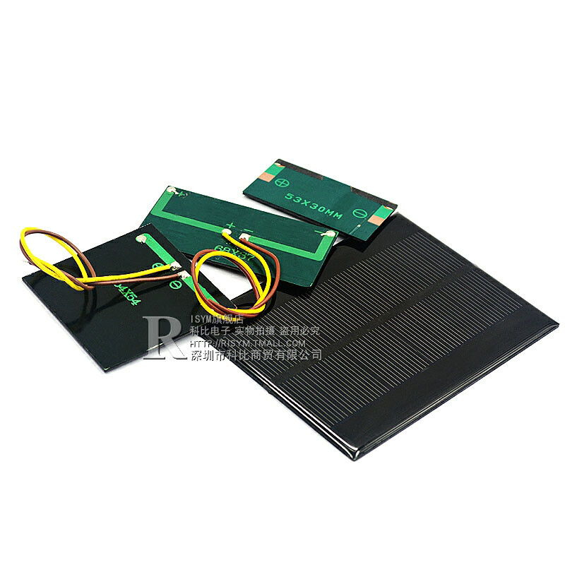 Solar Panel Solar Cell Many Type 2V 3V 5V 5.5V 6V 9V 10V 12V Battery Charger DIY