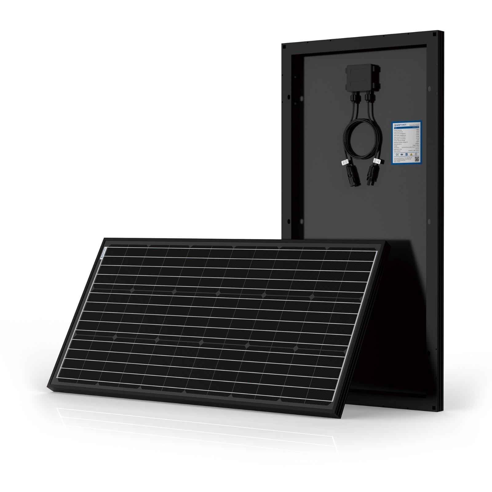12V 200W Mono Solar Panel for 12V Battery Charging,Singel Panel Only