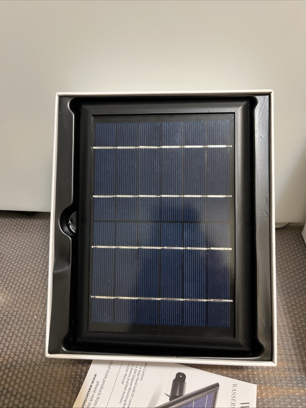 Wasserstein Solar Panel For Ring Spotlight and Stick Up Cam Battery NEW