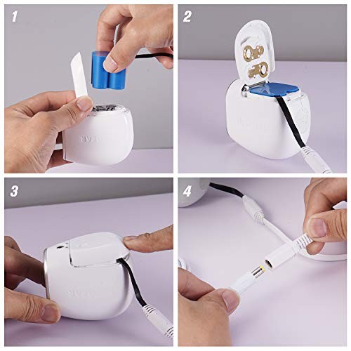 Power Adapter Compatible with Arlo (Replace CR123A), with 25Feet/7.5m