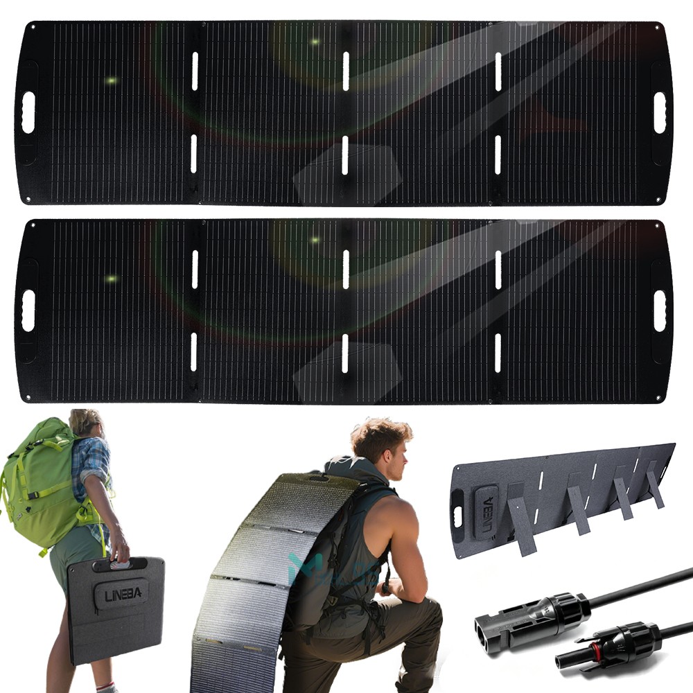 400W Portable Folding Solar Panel Charger Power Station IP65 for Home RV Camping