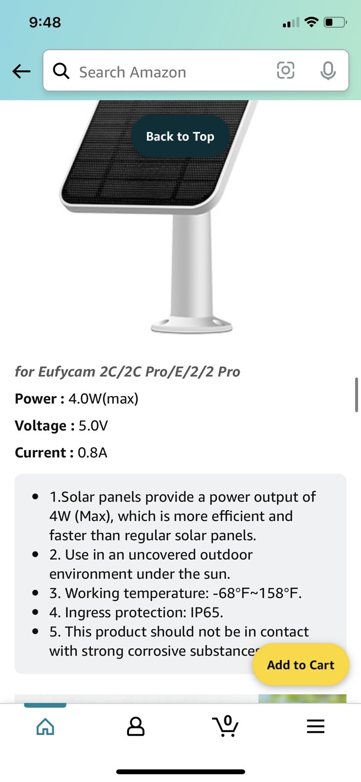 Shyueda 4W Solar Panel (3 Count)!!