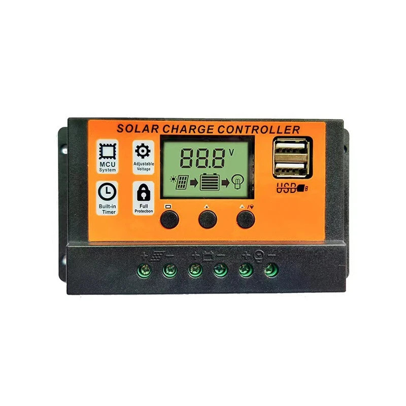 30-100A MPPT Solar Panel Regulator Charge Controller 12V/24V Auto Focus Tracking