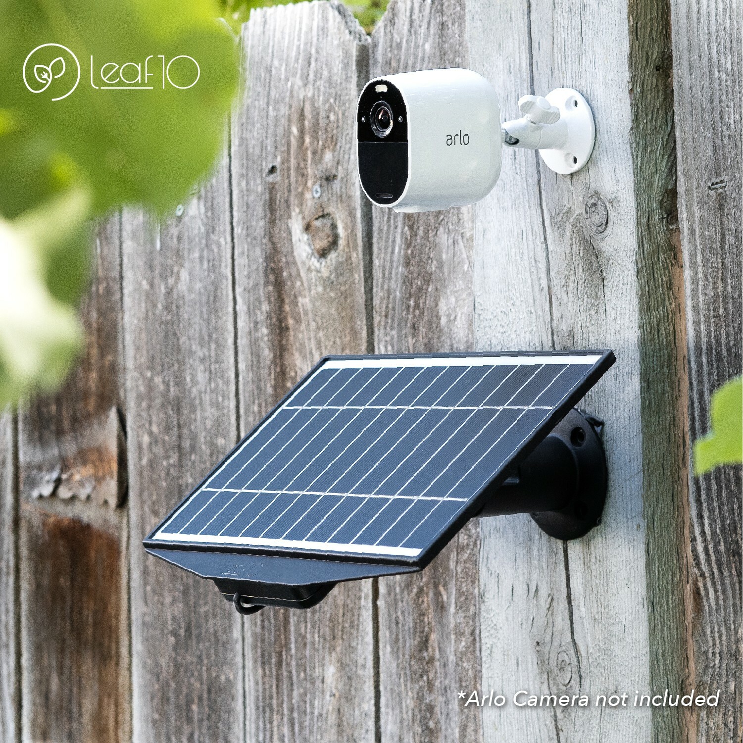 Leaf 10 5W Solar Panel Charger for Arlo Pro 3, Pro 4 & Ultra Cameras