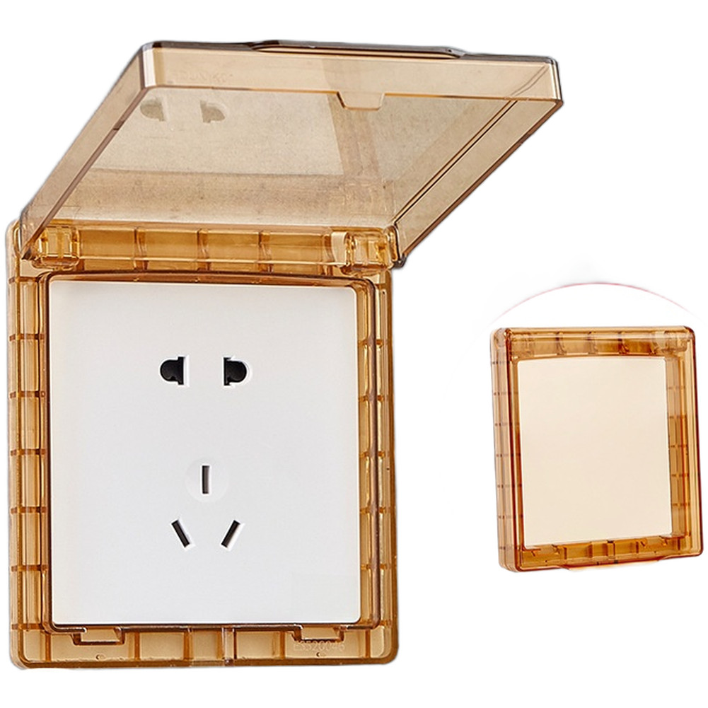 For 86mm Waterproof Junction Box Cover for Bathroom Kitchen Dustproof Design