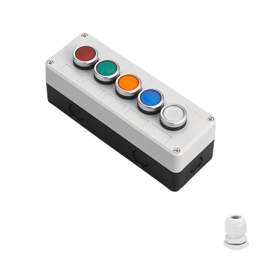 Ergonomic 22mm Inching Push Button Switch with Effective Sealing System