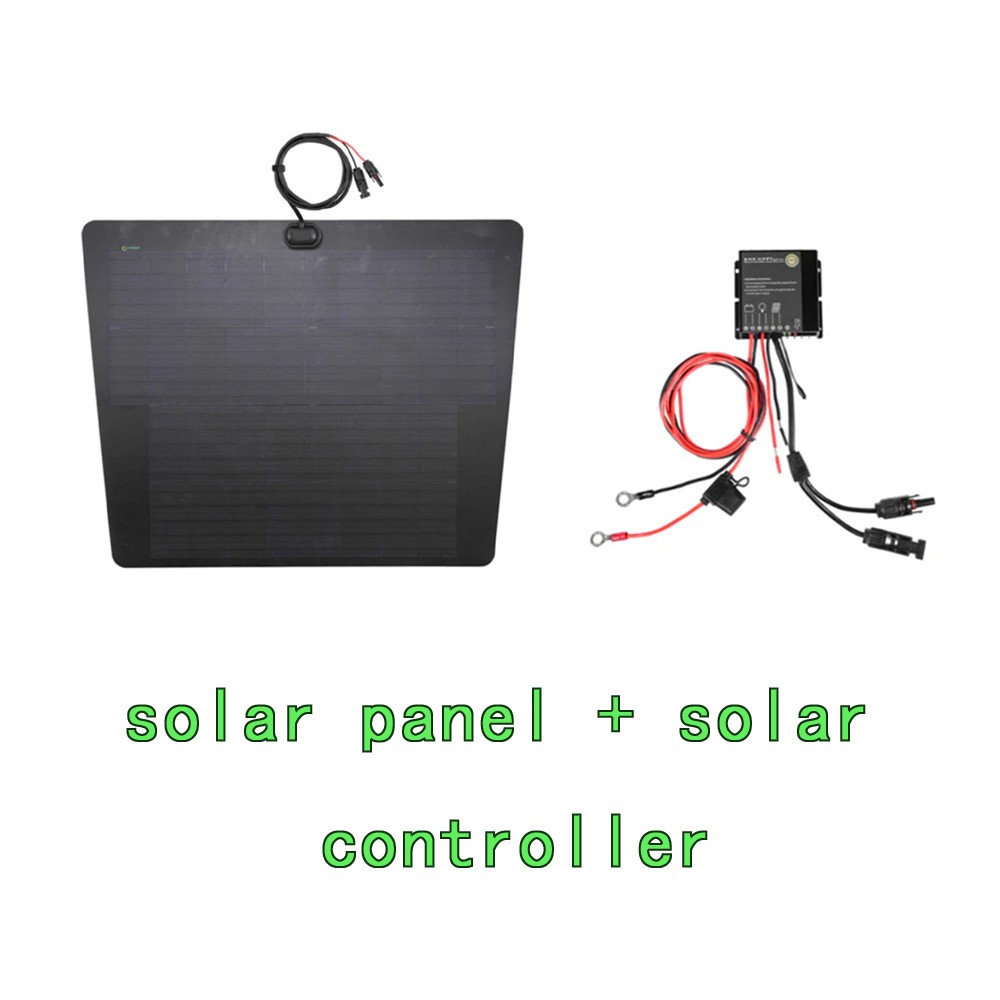 Lensun 90W 12V Hood Flexible Solar Panel for Subaru Outback 4th&5th Gen Protect