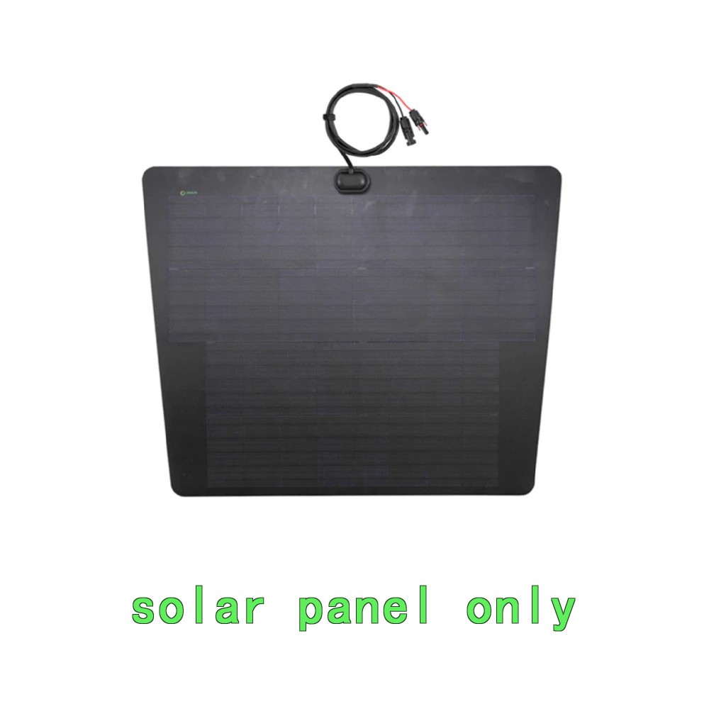 Lensun 90W 12V Hood Flexible Solar Panel for Subaru Outback 4th&5th Gen Protect