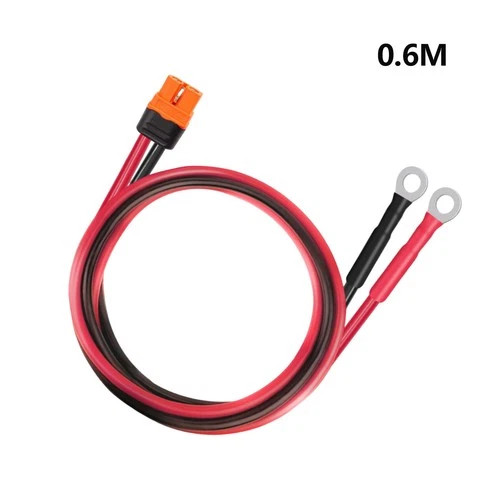 10AWG XT60i Female to M8 Ring Terminal Battery Solar Charging Cable Adapter