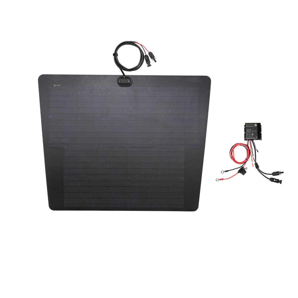 Lensun 90W 12V Hood Flexible Solar Panel for Subaru Outback 4th&5th Gen Protect