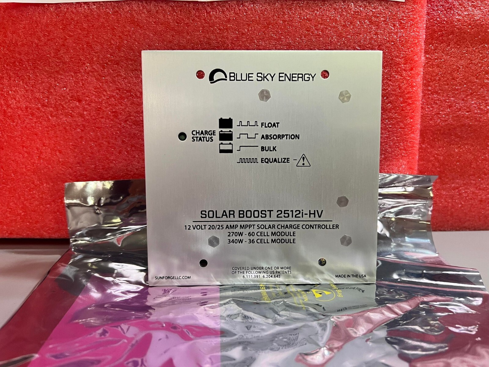 Blue Sky Energy Solar Boost 2512iX-HV MPPT Solar Charge Controller 25 Amp 12 V