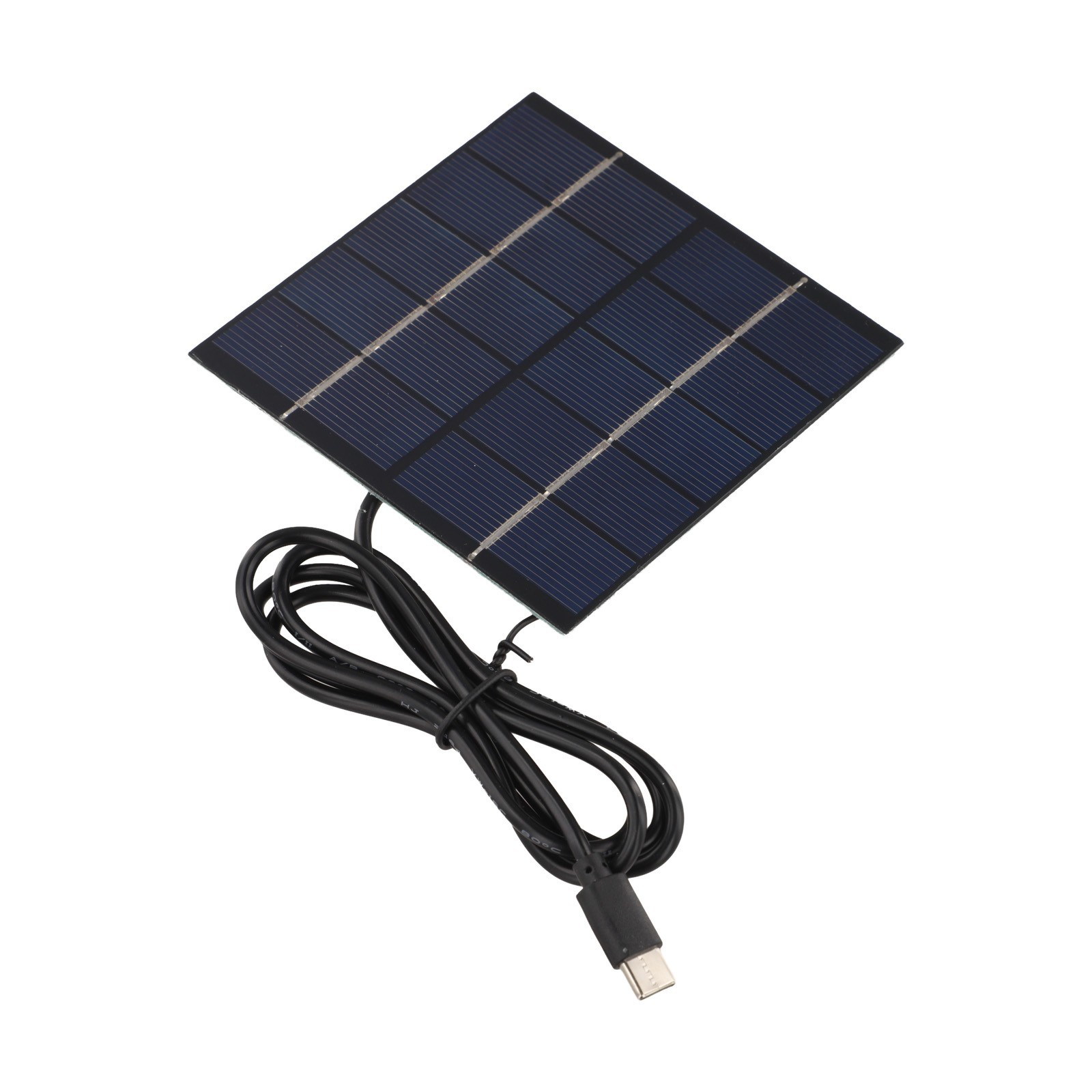 Outdoor Charger 1 Meter USB Cable 1.5W Solar Output Compatible Mobile Devices