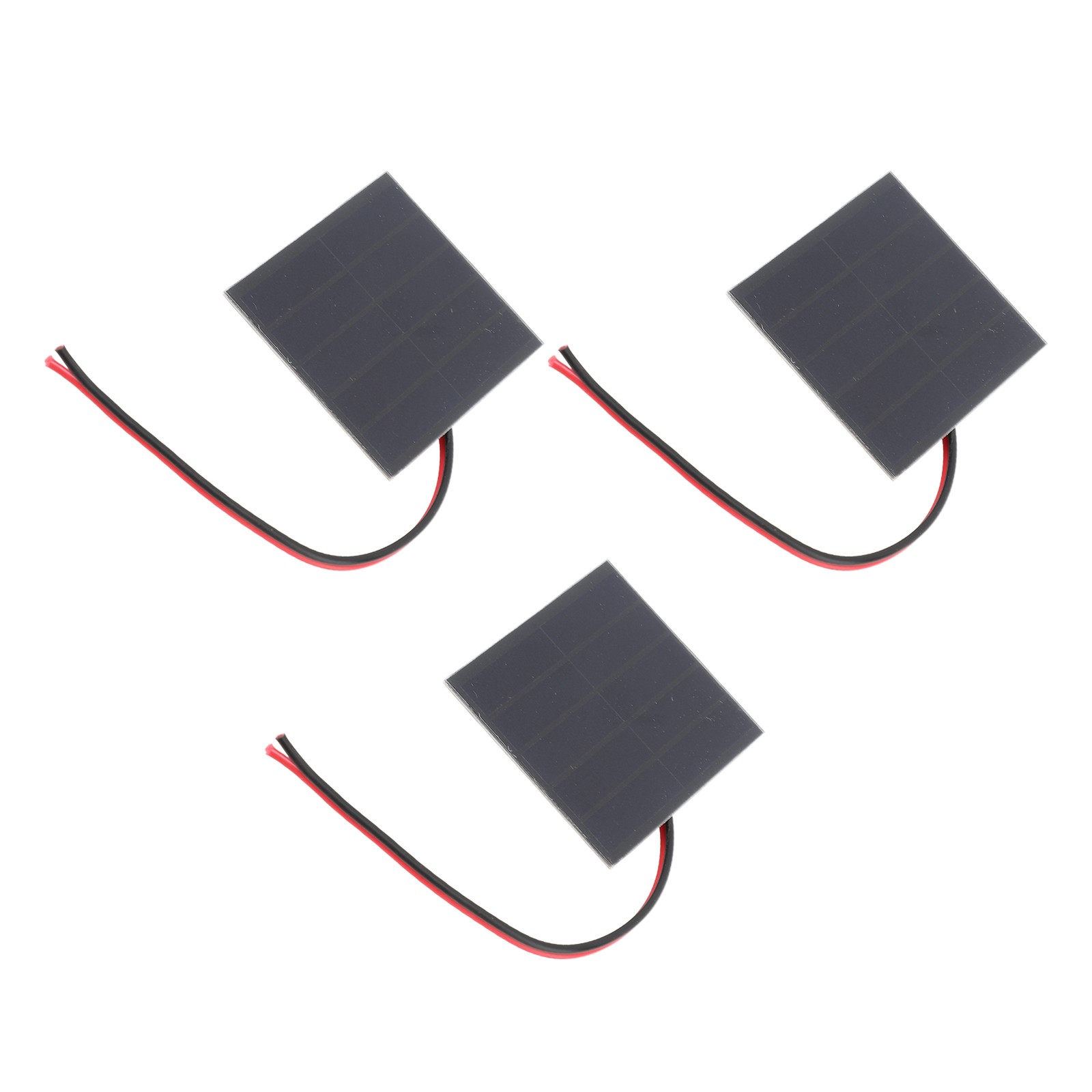˜3 Set Small Solar Panels Professional 1W Monocrystalline Silicon High Effici