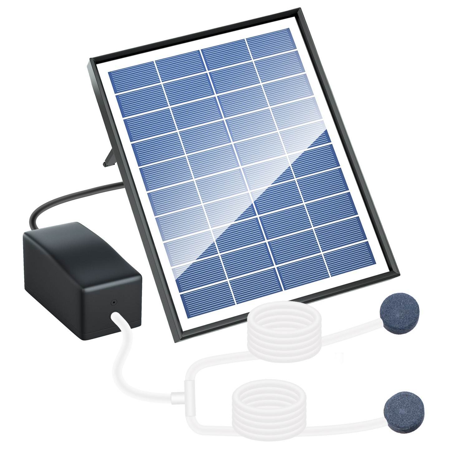 10V Solar Powered Pond Aerator for Fish Ponds and Outdoor Water Features