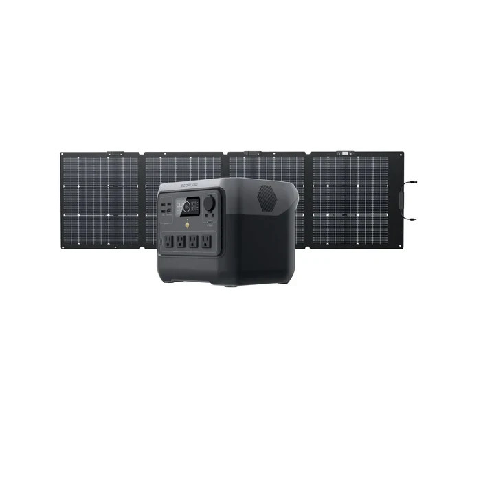 EcoFlow RIVER 2 Pro 768Wh Portable Power with 160W Solar Panel