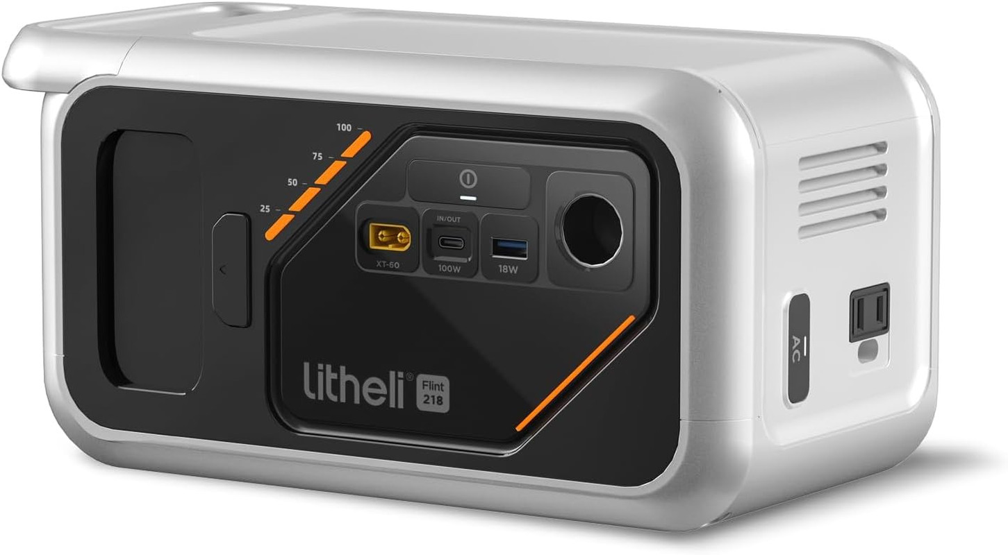 218 Series Portable Power Station 142Wh Camping Lithium Battery Solar Generator,