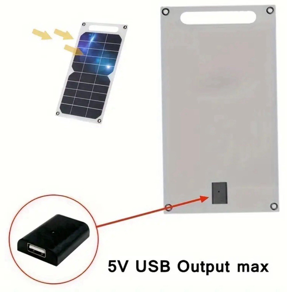 30W Portable Solar Panel With Free Battery Charging Box