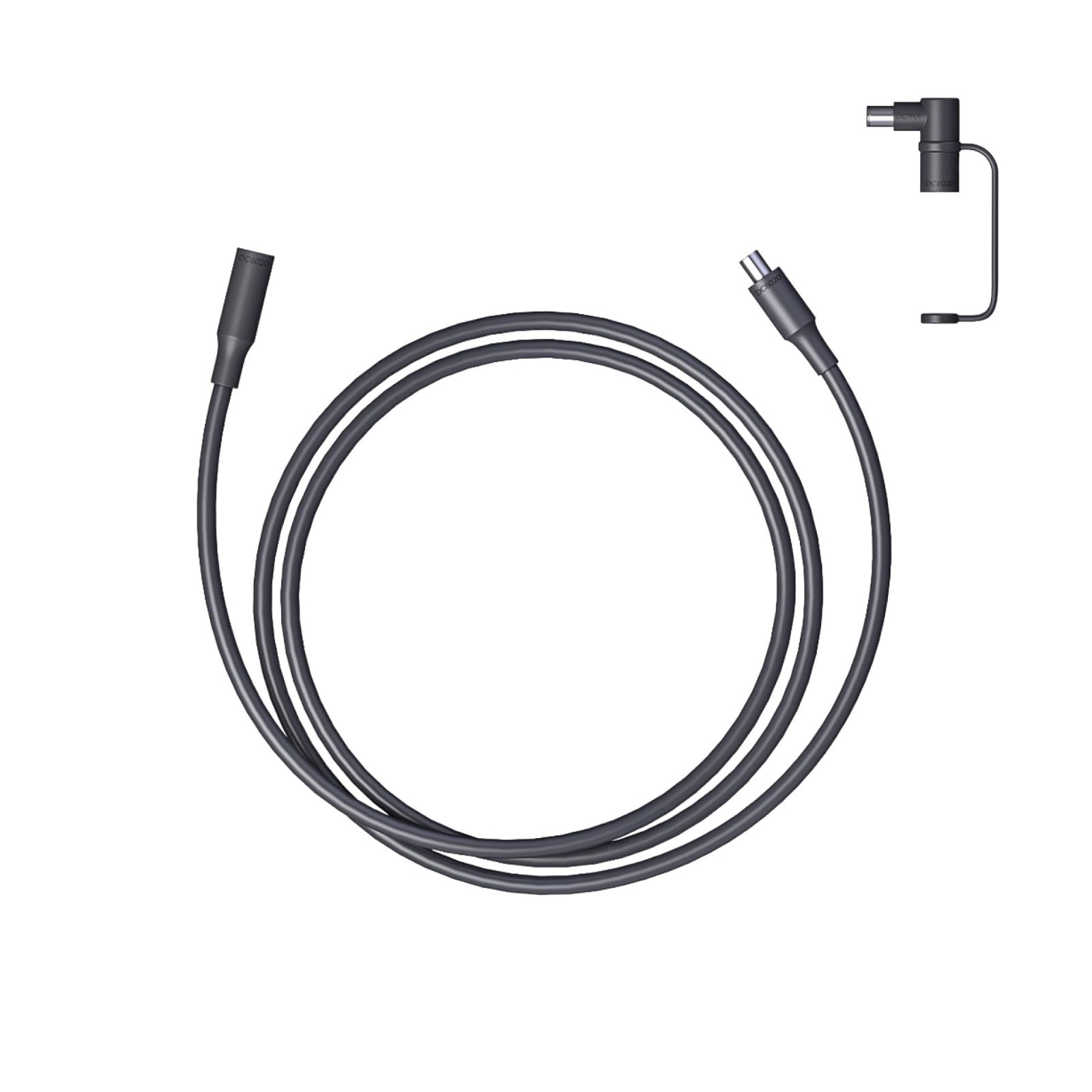 16.4ft DC Extension Cable for Solar Panel – 5 Meter, Durable Grey Connector