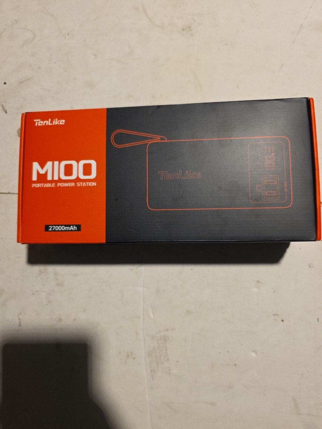 TenLike 120 Volts 80 Watts Max 27000 mAh Portable Power Station Model M100