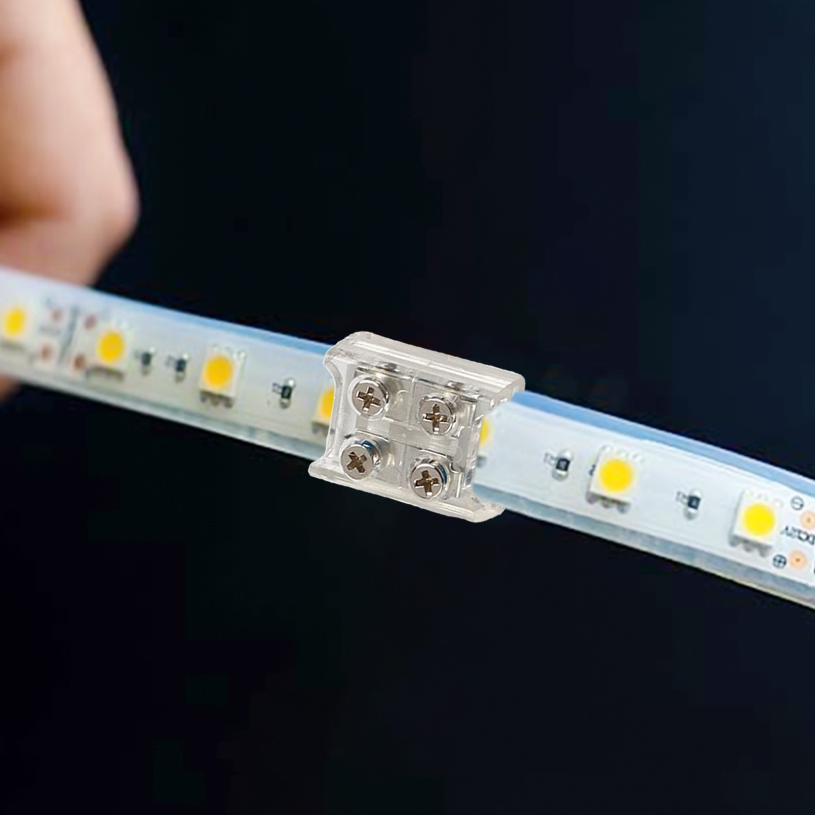 Simplified Setup with Ten Reliable Screw Type Connectors for Your LEDs