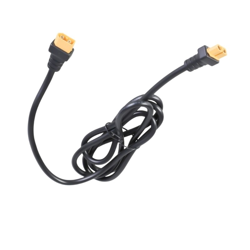 1m/2m XT60 Connectors Cord Extension Cable Wire for Car and Solar Batteries