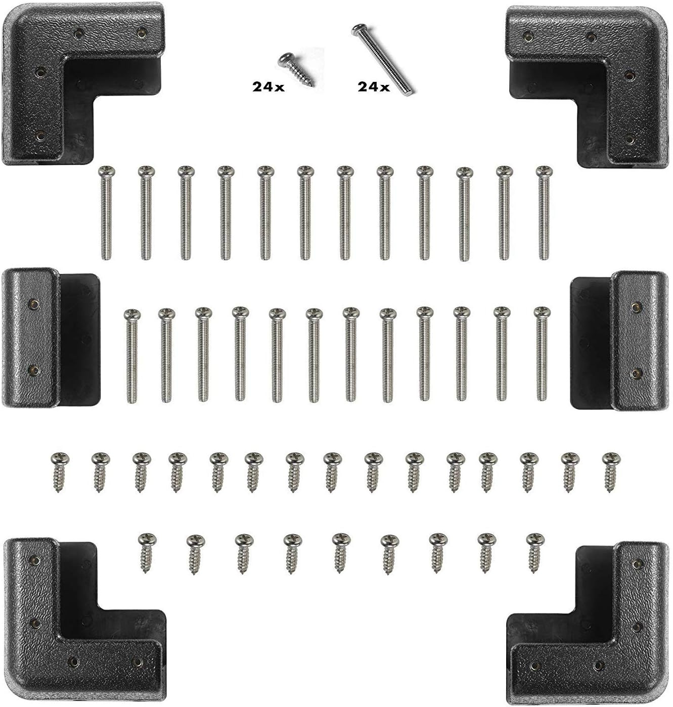 Panel Mounting Brackets Corner Mount Kits for Framed Solar Panels,Installation o